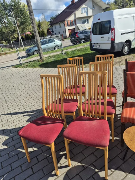 Komplet 6 krzeseł