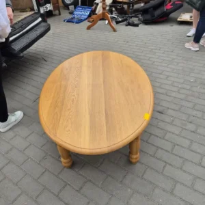 Jasna ława stolik jajko