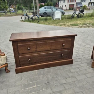 Szafka niska dwie szuflady