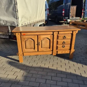 Komoda dębowa prosta