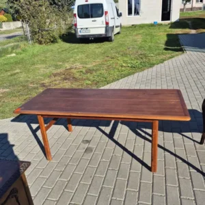 Duża lawa tekowa lata 70