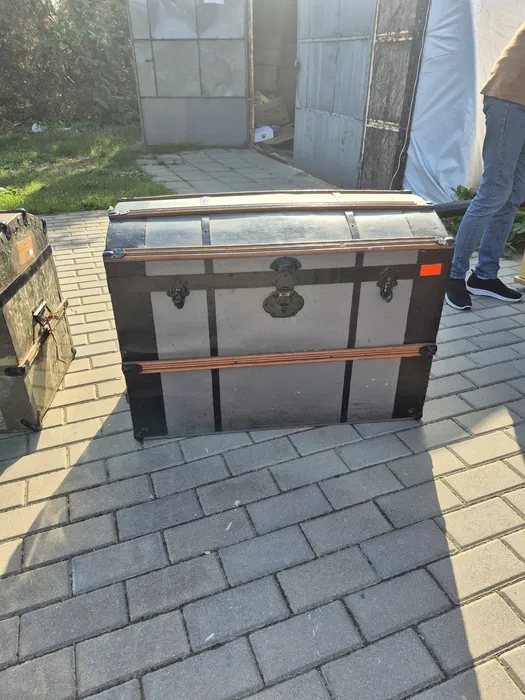Szafka skrzynia sunduk metalowe okucia - obrazek 5