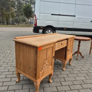 Przepiękna drewniana komoda biurko