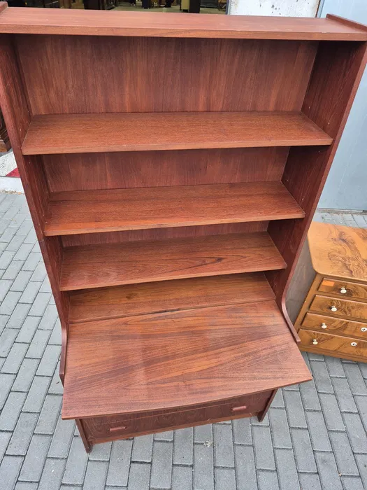 Komoda tekowa regal lata 60-70 - obrazek 3
